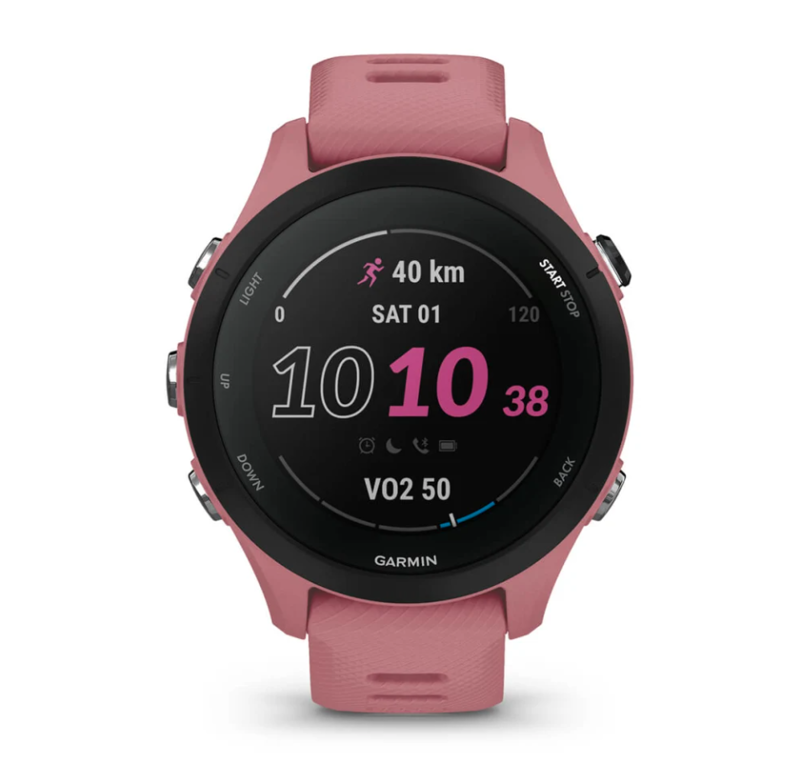 Garmin Forerunner 255S GPS Watch in Light Pink-1